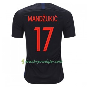 Nogometni Dresovi Hrvatska Mandzukic 17 Gostujući Svjetsko prvenstvo 2018 - Kratkih Rukava